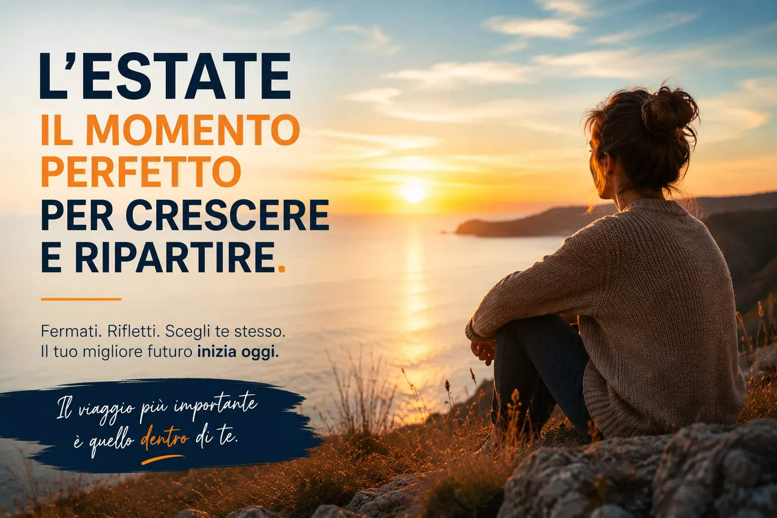 Estate e crescita personale: perché il momento migliore per lavorare su sé stessi è proprio adesso
