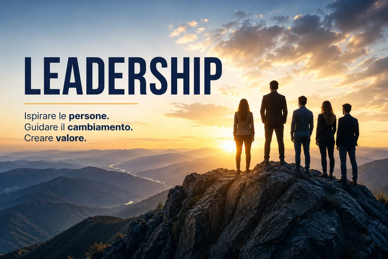 Leadership: la capacità di guidare le persone oltre gli obiettivi