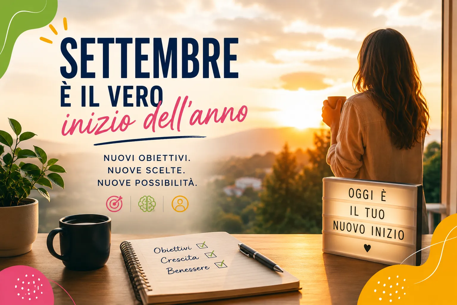 Settembre è il vero inizio dell’anno: perché questo mese ci spinge a ripartire