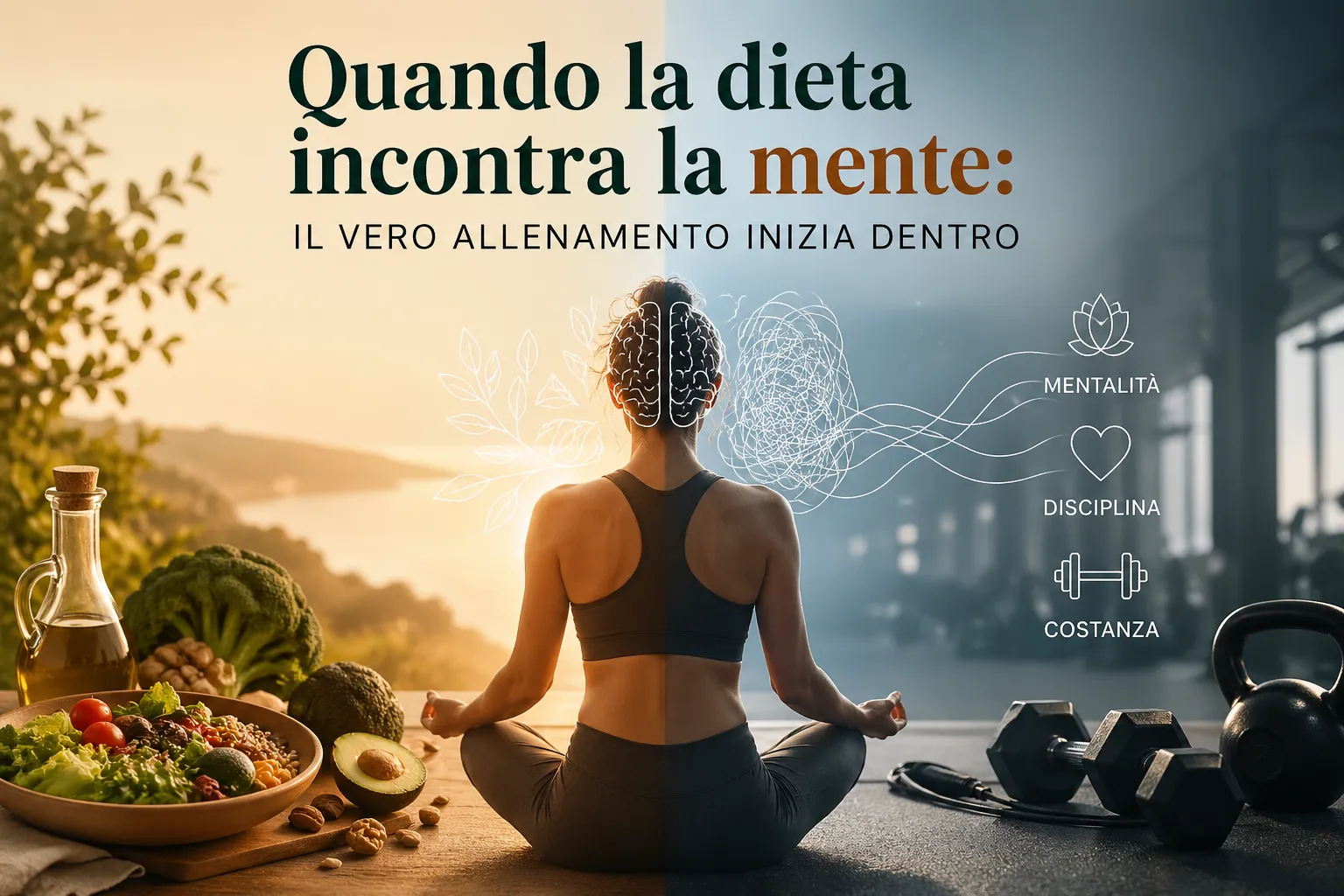 Quando la dieta incontra la mente: il vero allenamento inizia dentro